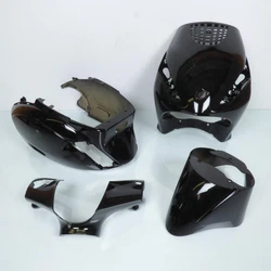 Kit carénage P2R pour Scooter Piaggio 50 ZIP 2000 à 2020 4 pièces noir brillant Neuf - réf. Kit carénage P2R pour...