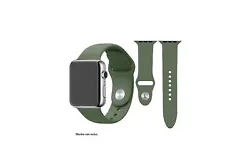 Ibroz Bracelet Silicone Apple Watch 44 mm Vert Olive. Mis en ligne via Market Invaders : Application de gestion de...