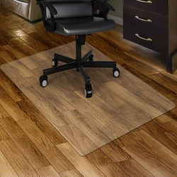 Under standard use will not crack, curl, break, scratch or discolor. It is 100% pure Polyvinyl chloride chair mat....