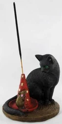 A-IBF3073 Created from in cold-cast resin, t his incense burner is approx.