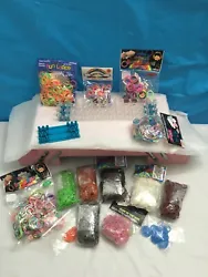 RAINBOW LOOM LOT. 5,100 + LOOM BANDS. 2 LOOM UNITS. TONS OF GREAT CLEAN TOYS LISTED DAILY BESIDES NEW TOYS. DISPLAYS...