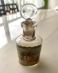 Magnifique Flacon ancien Shem El Nessim de Grossmith & Son. Année 1930 Très Rare.