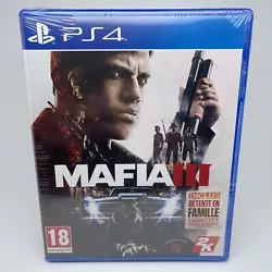 Mafia 3 III + Pack Détente Famille PlayStation 4 PS4 NEUF sous Blister reconditionéDans la ville de New Bordeaux en...
