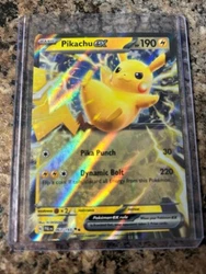 Pikachu EX 63/193 from the Paldea Evolved series, fresh from the pack and ready for your collection! Packaged in a...