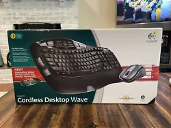 Logitech Cordless Desktop Wave Keyboard and LX8 LASER Mouse NEW SEALED. This item is still in the packaging has never...
