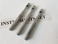 Set of 3 Tissue Punch STRAIGHT 4MM, 5MM, 6MM. EXCELLENT QUALITY.