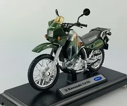 WELLY MOTORCYCLE. 02 KAWASAKI KLR 650. NEW IN BOX.
