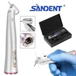 Dental 45 degree electric contra angle fiber optic 1:4.2 increasing handpiece. Perfect accessibility of 45 degree angle...