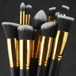 Brushes Included. With proper care, your brushes can Last and be enjoyed for years. 10 x Makeup brushes set. Easy to...