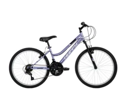 Lightweight aluminum rims and 3-piece steel crank improve performance for a solid ride. Speeds: 18-speed mountain bike...