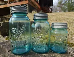 The pictures may not be the actual jars you will receive but they will be in good condition. This set includes a 1 1/2...