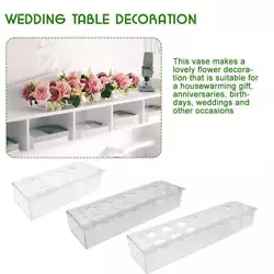 With its unique style and decorative accent, this 12/18-hole flower box holder is an ideal table centerpiece for your...