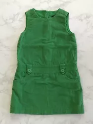 Baby Gap Green Jumper Dress - Girls Size 5 Year/5T. 100% cotton, soft velour feel. This has beautiful detailing and...