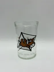 Welchs Tom and Jerry 1990 Jelly Jar Glass Vintage Used. Condition is “Used”. Shipped with USPS First Class Mail.