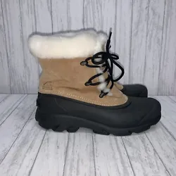 Womens Size 8 Sorel Snow Angel Boots EUC. Logo on one boot has peeled off
