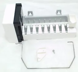 Brand new, bare icemaker with cover replaces Whirlpool part number WPW10300022. Designed to use the existing modular...
