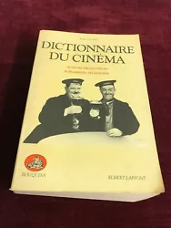 Collection BOUQUINS. DICTIONNAIRE DU CINEMA. ACTEURS - PRODUCTEURS - SCENARISTES - TECHNICIENS. Expédition depuis la...