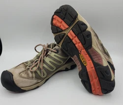 Keen Womens Verdi WP Brindle Brown Size 8.5 Hiking Trail Shoes KeenDry #1008828.