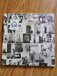 Lusine originale et authentique des Rolling Stones a scellé le premier pressage du coffret vinyle Lp « Exile On Main...