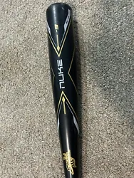 This bat is in good condition. Used for one season