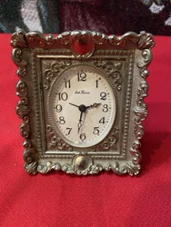 VINTAGE SETH THOMAS TRAVATOUR 40 HOUR TRAVEL ALARM CLOCK. Seth Thomas Alarm Clock, Seth Thomas No. 640 Pamper, 40 Hour...