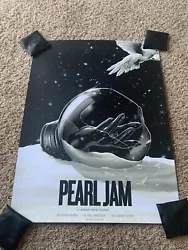 Pearl Jam - St Paul Night 2 9.3 Xcel Energy Center PosterArtwork by Matt Ryan Tobin Measures 18” x 24” Any...