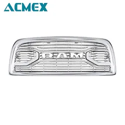 The grill also increases airflow into the radiator to improve engine cooling. Product Content 1 x Big Horn Grille; Set...