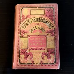 Rare livre ancien Jules Verne.Les Enfants Du Capitaine Grant.Collection Hetzel📚. Pour connaisseur collectionneur...