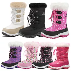 Cold-weather boot featuring 200g Thermolite insulation rated to -25F, and zipper closure for easy on/off. NORTIV 8 Kids...