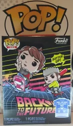 Funko Pop And Tee: Back To The Future Marty w/ hoverboard WALMART EXCLUSIVE - XL*** comes with t shirt and pop shown on...