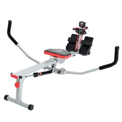 This rowing machine features 12 levels of resistance and is easy to use, foldable, portable and easy to store. Youll...