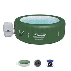 Its everything you love about hot tubs, but inflatable and portable. The inflatable walls are made of TriTech material...