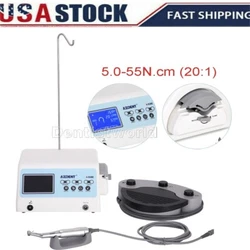 Motor: Original switzerland surgical brushless motor. 1X contra angle speed reducing handpiece for implant. 2-Original...