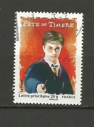 France 2007 Y&TN°4024 Harry Potter fête du timbre. timbre oblitéré cachet rond - cachet à date oblitération ronde.