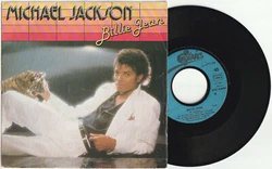 Billie Jean. Voici le vinyle au format 45 tours du single 