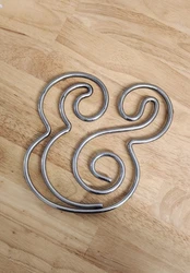 Its silver color and sleek design make it a great decorative piece as well.