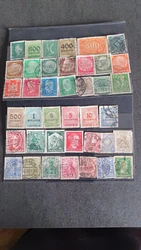 Timbres Allemagne Deutsches Reich.