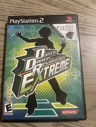 Up for sale is a complete set of Sony PlayStation 2 Dance Dance Revolution Extreme game. This bundle includes the game,...