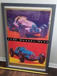 Andy Warhol CARS-Mercedes Benz W125 Grand Prix Car 1937 Pop Art Poster 24x34