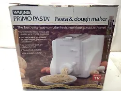 Introducing the Waring Primo Pasta Pasta & Dough Maker, perfect for pasta lovers and aspiring chefs. This automatic...