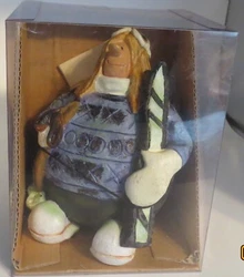 2003 Sculptures by Sarah skier lady. She is about 4