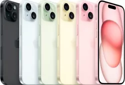 Apple iPhone 15 128gb (Unlocked). Factory Unlocked. Factory Sealed. Factory Warranty. It’s splash, water, and dust...