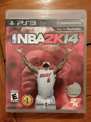 NBA 2K14 (Sony PlayStation 3, 2013). Condition is 
