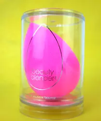 Beauty Blender Latex-Free Makeup Sponge NEON PINK 4g / 0.14 oz. NEW FULL SIZE.