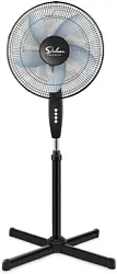 The height of this Pedestal Fan can fully adjustable from 42.5’’ to 49.2’’ to suit your needs. Different speeds...