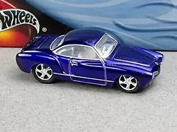 Kalifornia Kustoms. With opening engine bay and RRs tires. VW Karmann Ghia (loose). Hot Wheels 100% Cool Collectibles....