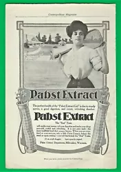 Original 1906 paper ad from magazine, featuring the 