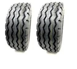 2-HEAVY DUTY 12 PLY RATED 11L-16 TRACTOR TIRES. Tubeless Tire can be used with or without a tube.