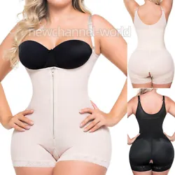 Note: for fajas shapewears, it is normal if you find it hard to squeeze in, but once on it will do its job.