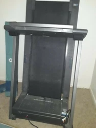 The treadmill is in good condition and will be able to run when plugged in.